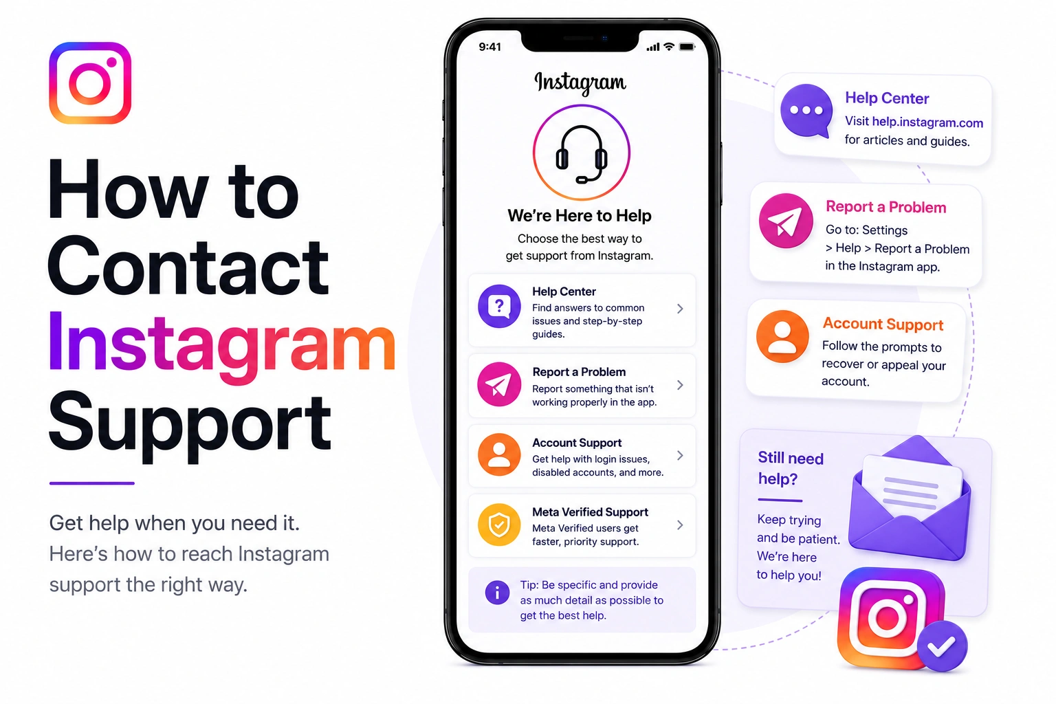 How to Contact Instagram Support