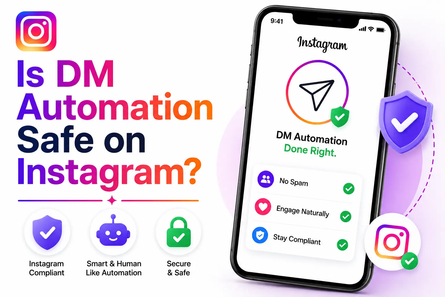 Is DM Automation Safe on Instagram